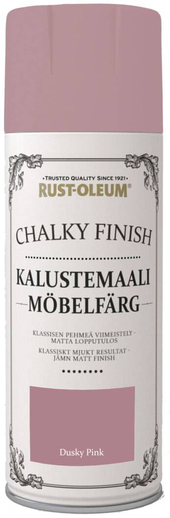 Rust oleum efekti kalkkimaali, kalustespraymaali -Colornova