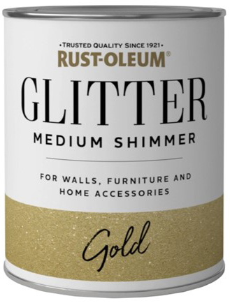 Rust-Oleum glitter- ja helmiäismaali, kimaltava kalustemaali - Colornova