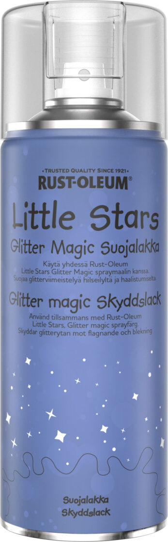 Rust-Oleum Turvallinen kiinnityslakka glittermaalille - Colornova