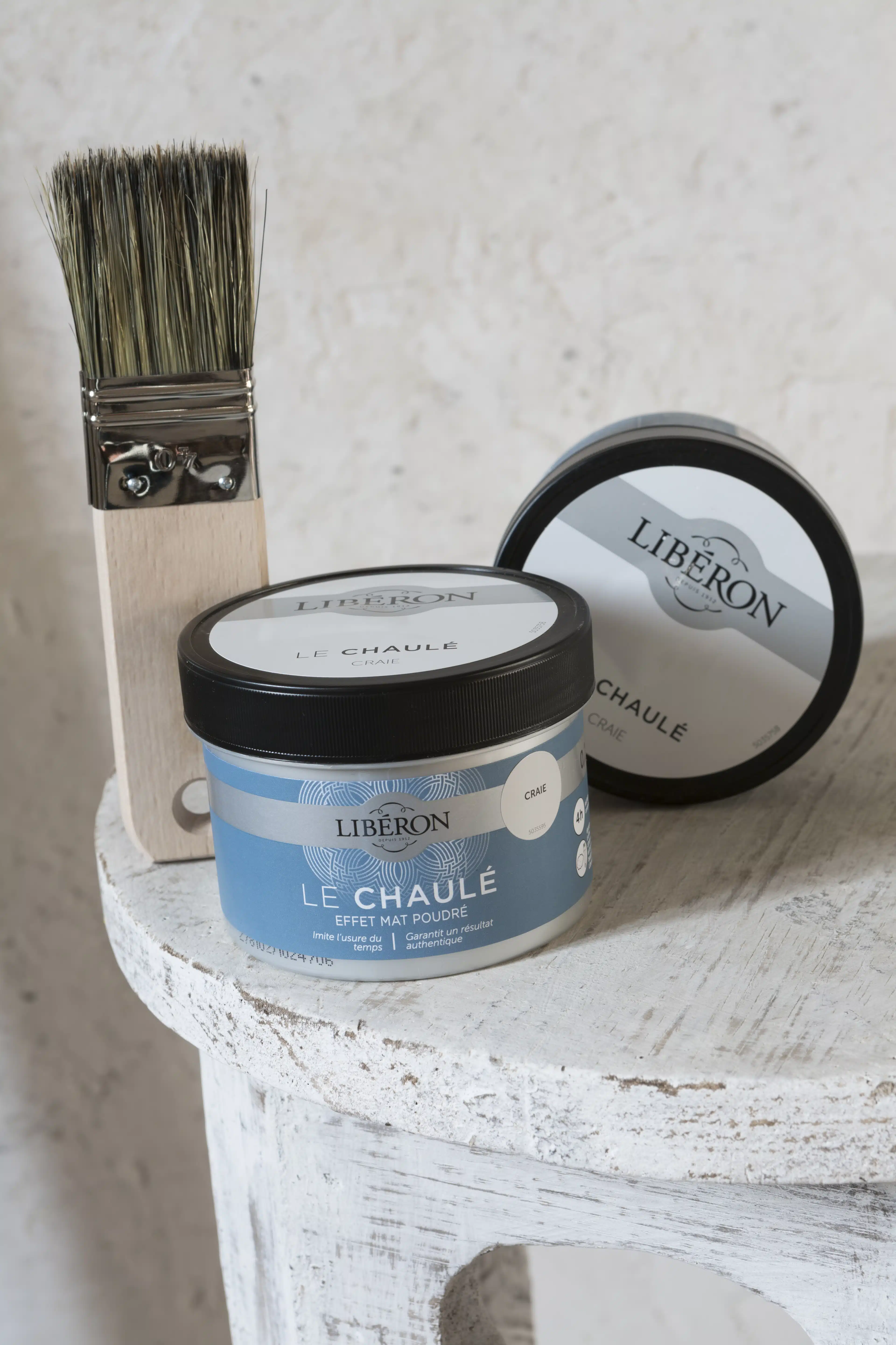 Liberon Badigeon Kalustemaali- ja vahasivellin litteä 40mm tumma harjas - Image 3