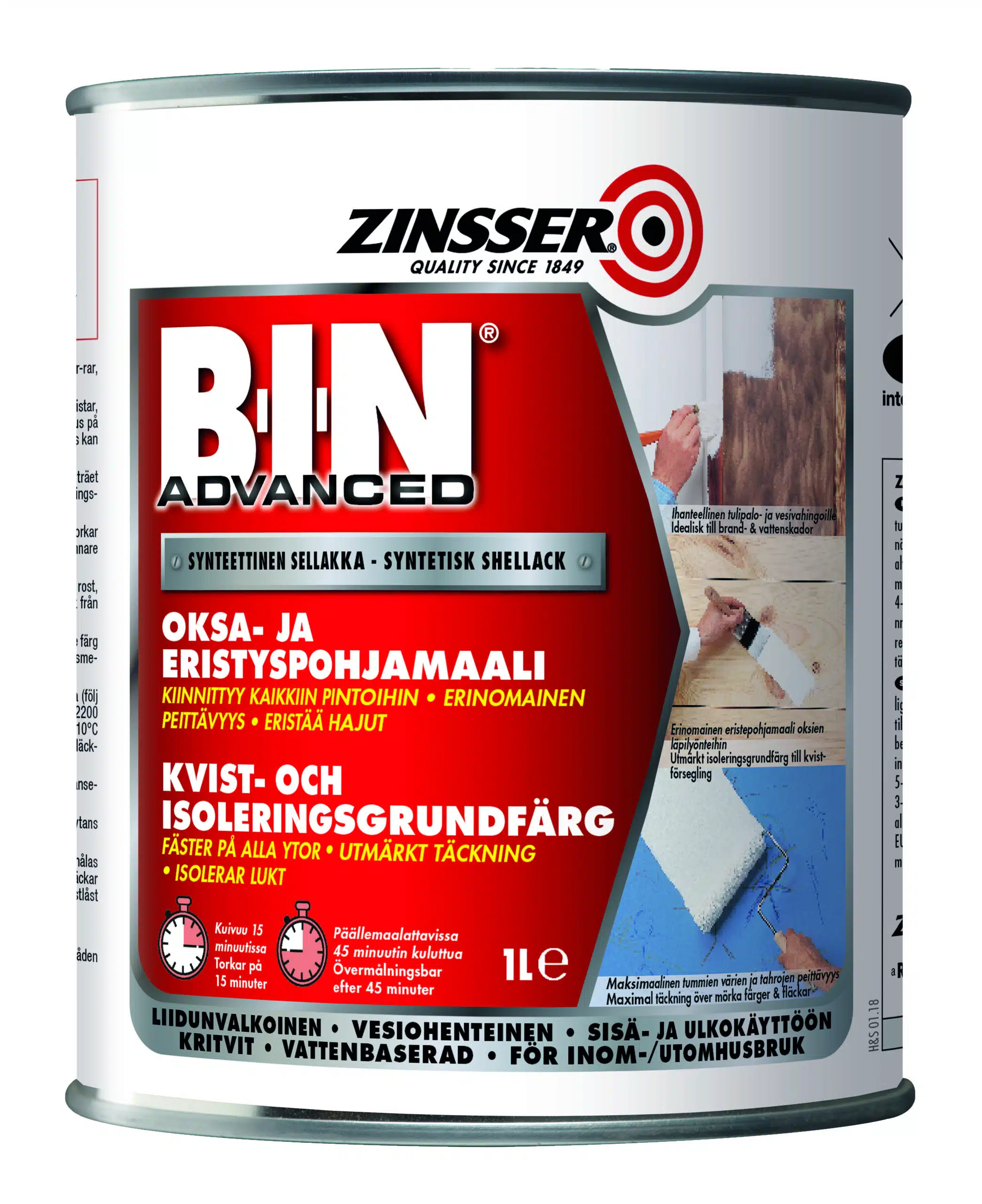 Zinsser BIN Advanced