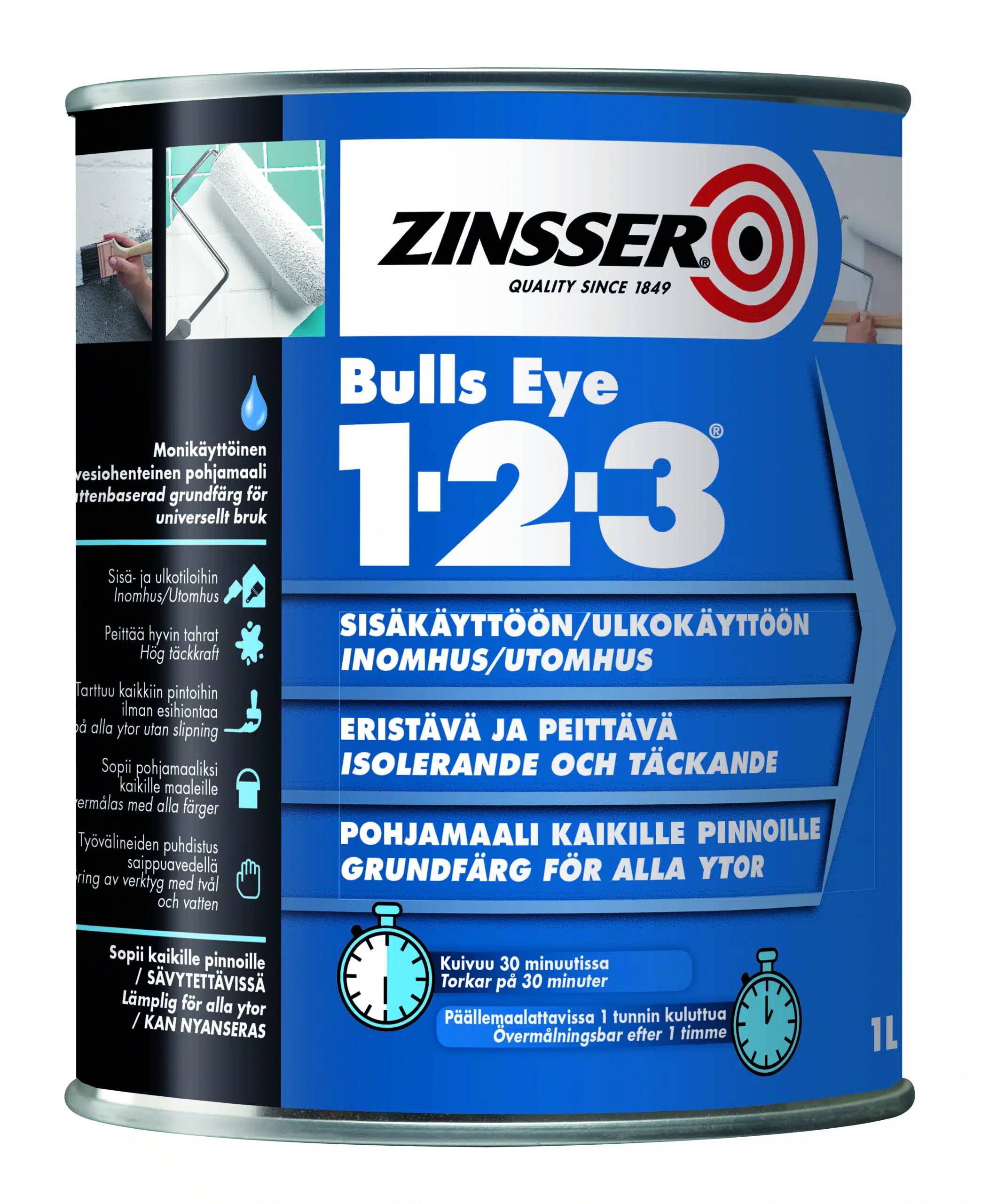 Zinsser Bulls Eye 1-2-3