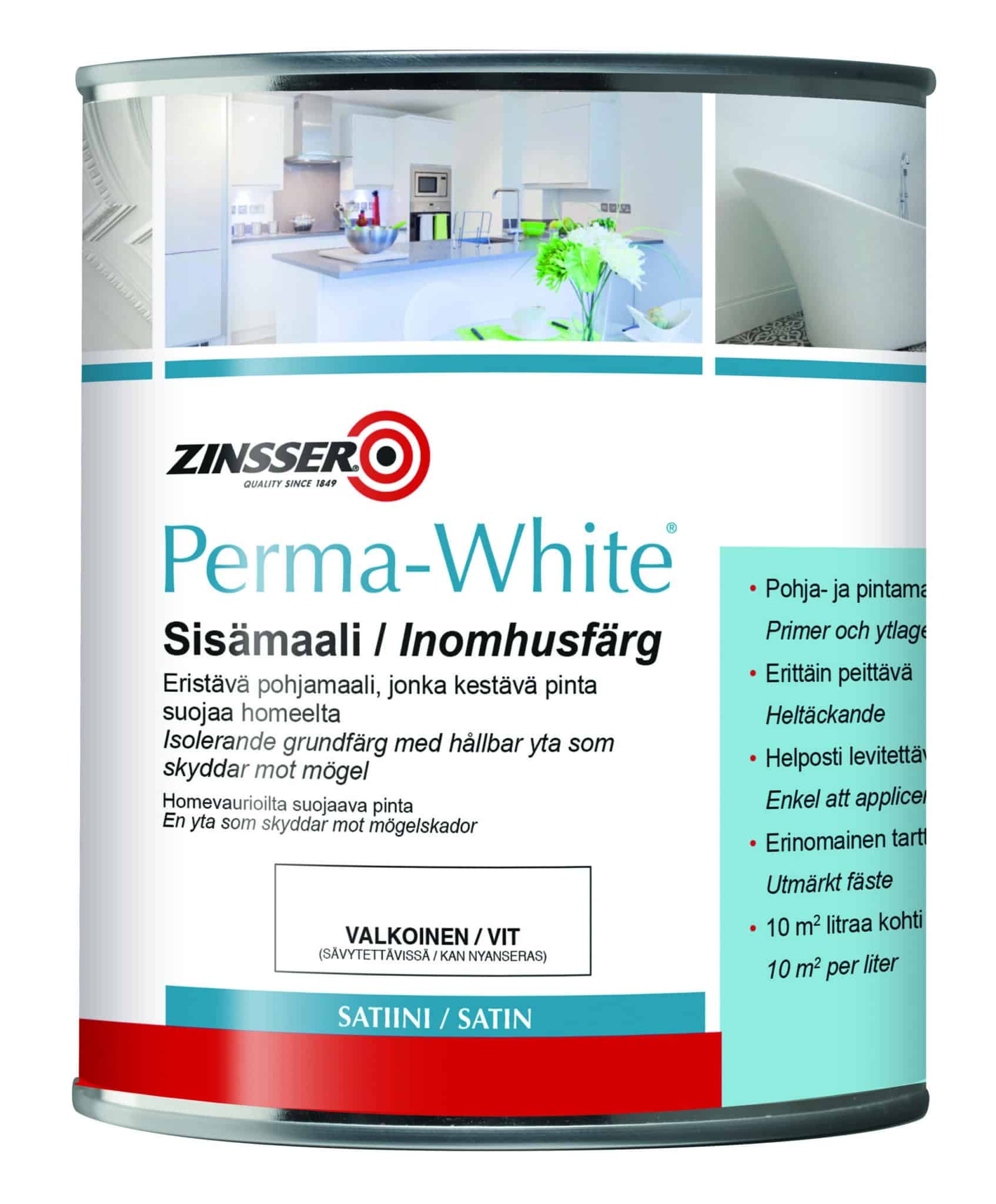 Zinsser Permawhite Colornova Oy
